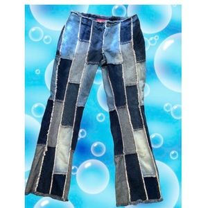 Zana do patchwork flare denim jeans 👖 size 11